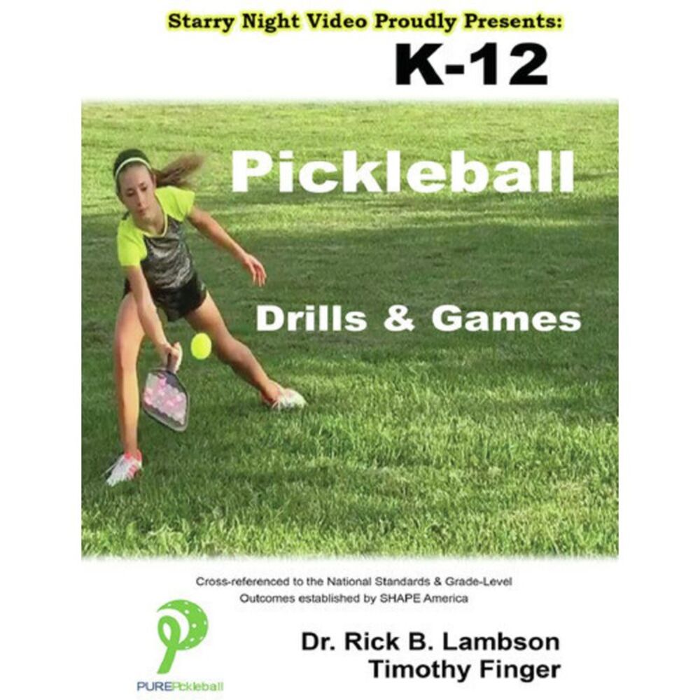 K-12 Pickleball Drills And Games  DVD